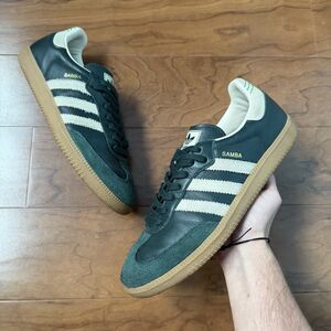Adidas Samba OG Collegiate Green Gum IF3814 Men’s Size 9 Originals Soccer Shoes